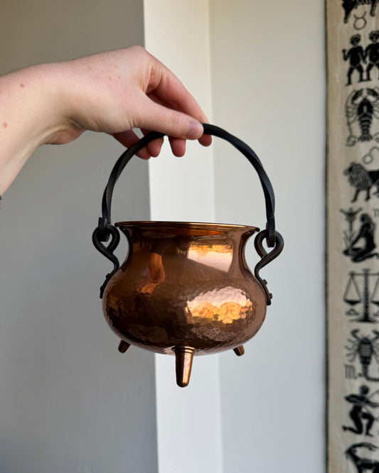 Copper Cauldron ✧ Ritual Tool for Spells, Offerings & Sacred Work