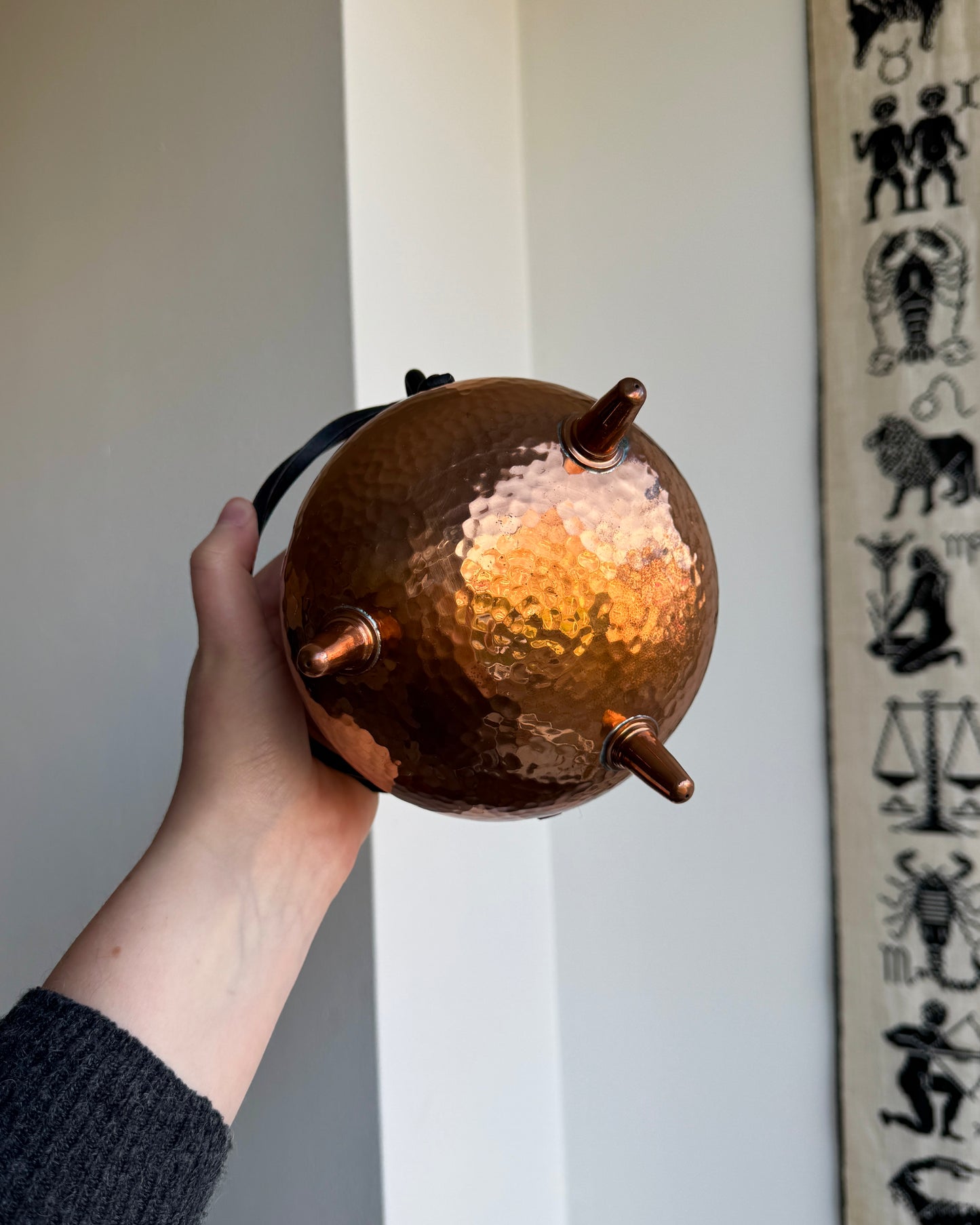 Copper Cauldron ✧ Ritual Tool for Spells, Offerings & Sacred Work
