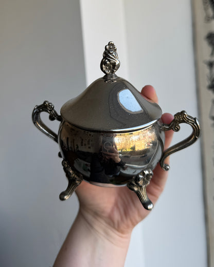 Silver Plated Mini Cauldron ✧ Ritual Tool for Spells, Offerings & Altar Work