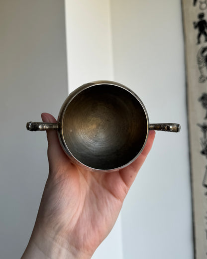 Silver Plated Mini Cauldron ✧ Ritual Tool for Spells, Offerings & Altar Work